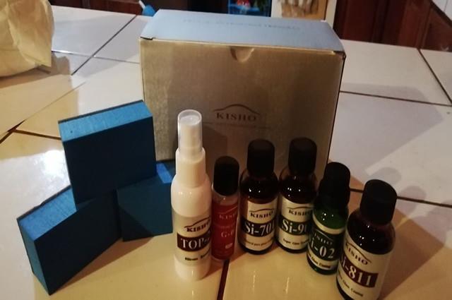 KISHO Nano Quartz Coating Sample Kit