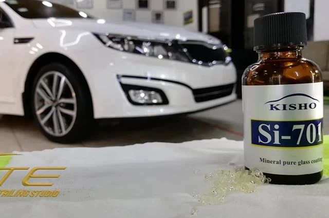 White New Car Ceramic Coating