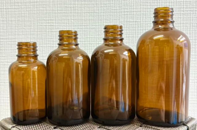 Japanese Amber Glass Bottles For Ceramic Coating OEM suppliers